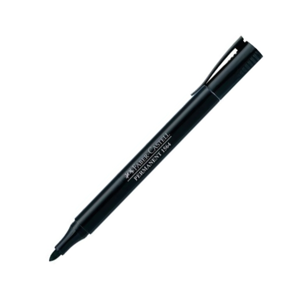 Bút Đánh Dấu Vĩnh Viễn Black - Faber-156499 - Faber-Castell