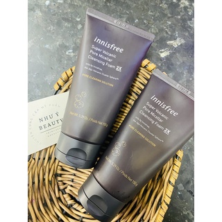Sữa Rửa Mặt Innisfree Super Volcanic Pore Micellar Cleansing Foam 2X