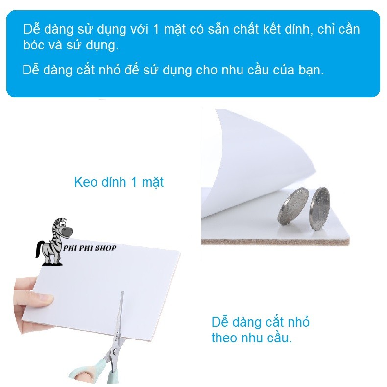 Vĩ 113 miếng lót chân ghế chân bàn bằng nỉ dày 5mm chống trượt tránh trầy xước sàn nhà Fasola PS-23