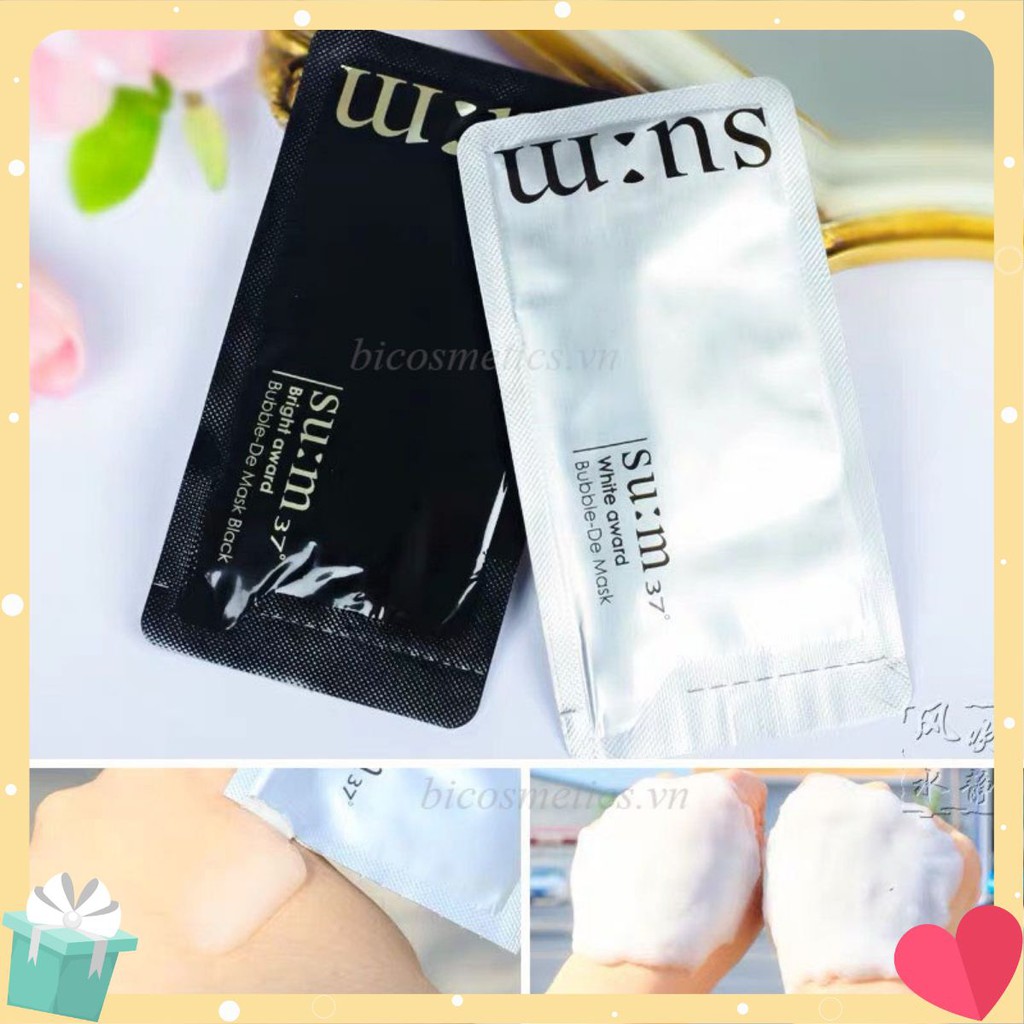 Mặt Nạ 💞{FREESHIP}💞 Mặt Nạ Sủi Bọt Thải Độc Bubble-De Mask Hàn 💞 [Mat Na] 💞