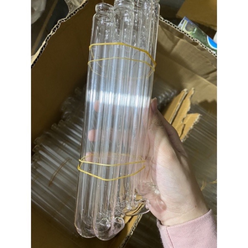 Ống hút thuỷ tinh cho chim khuyên mào choè