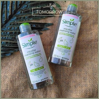 Tẩy Trang Simple Mẫu Mới Micellar Cleansing Water 200ml