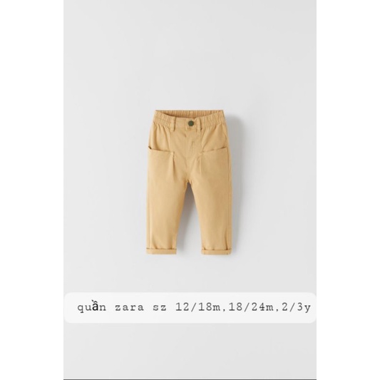 Quần zara kid authentic newtag