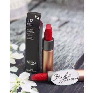 Son lì KIKO powder power lipstick 💄