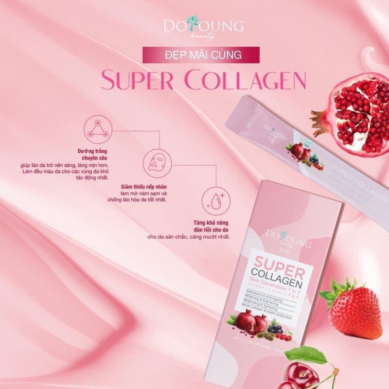 THẠCH SUPER COLLAGEN SKIN GENERATION 7 IN 1 DOYOUNG Chính hãng