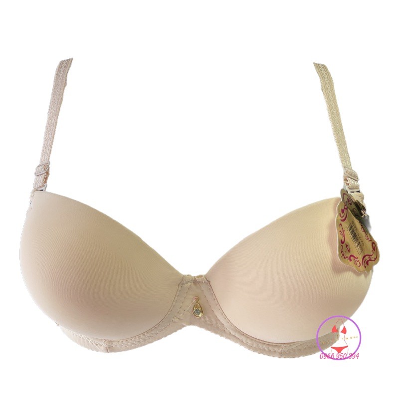 Áo ngực trơn nâng ngực mút vừa 3cm thích hợp mang áo dài MS198