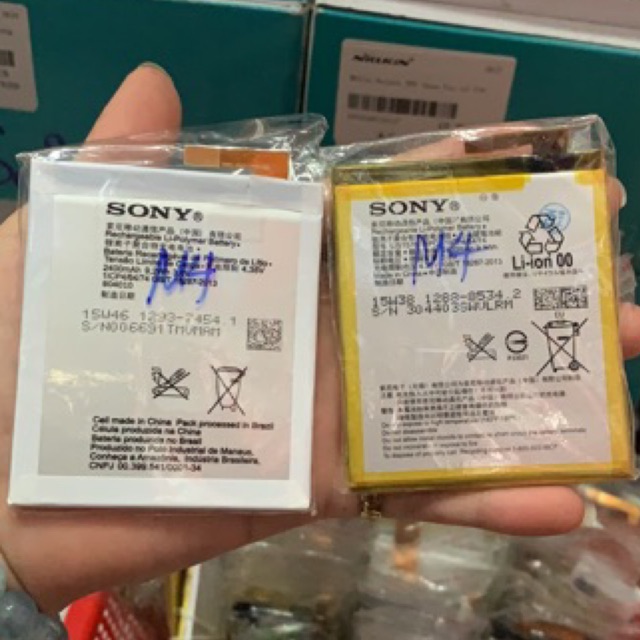 Pin điện thoại có bảo hành cho máy sony M4