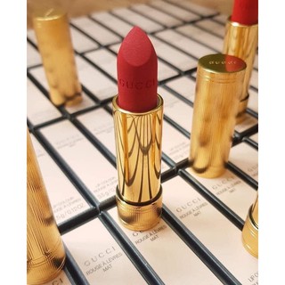 SON GUCCI MATTE MÀU  500 ODALIE RED - ĐỎ CAM
