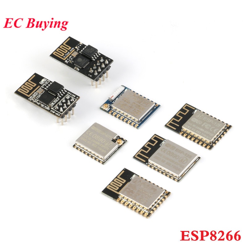 Mô Đun Thu Phát Wifi Esp8266 Esp-01 Esp-01S Esp-07 Esp-07S Esp-12S Esp-12E Esp-12F Qfn-32