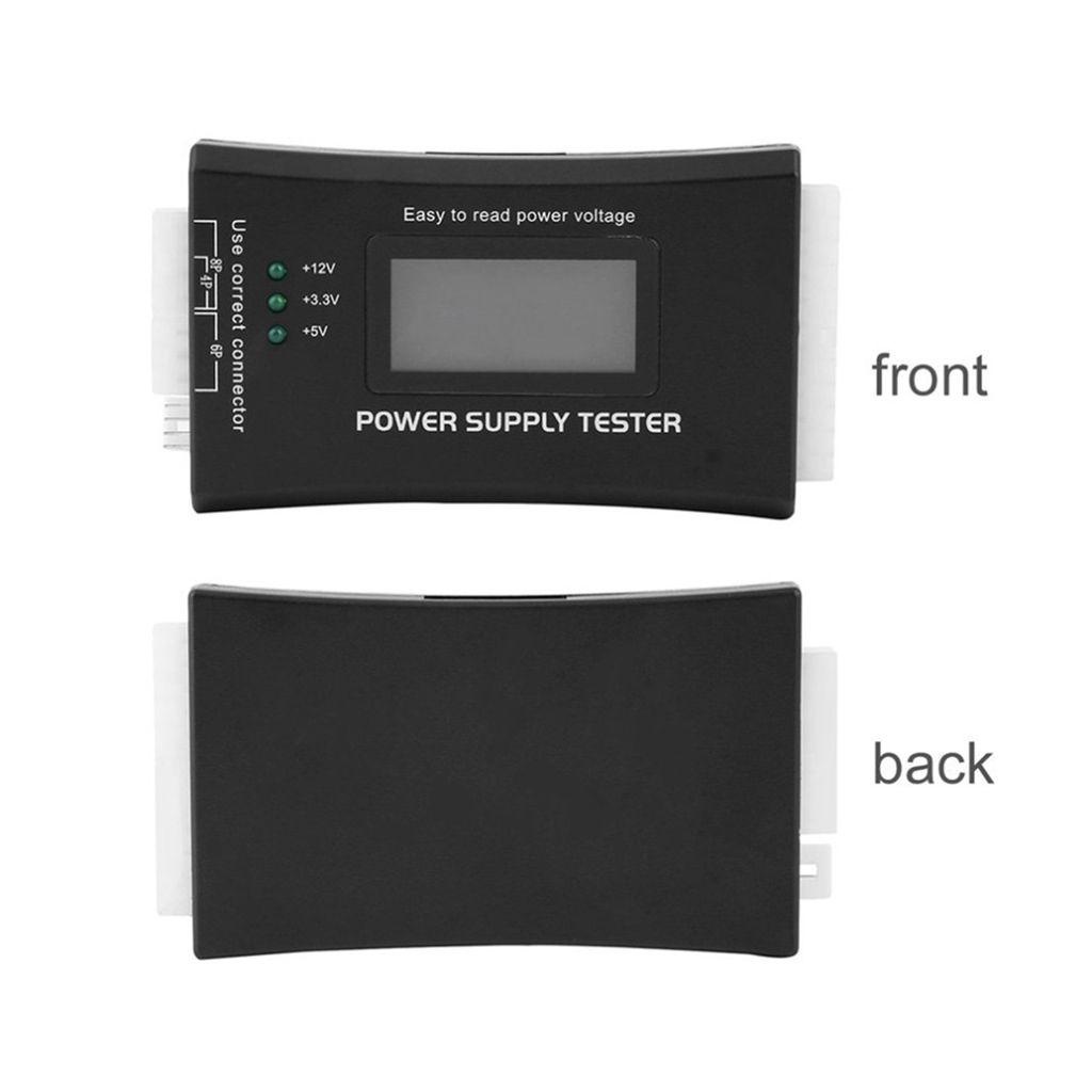 Thiết Bị Kiểm Tra Nguồn Điện Màn Hình LCD Kỹ Thuật Số Cho PSU ATX SATA HDD