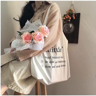 TÚI TOTE ATTITUDE HOT TREND HÀN QUỐC LOẠI XỊN
