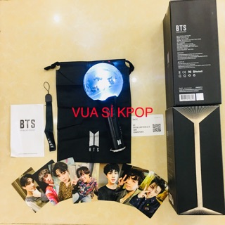 LOẠI 1 bắt được tren app WEVERSE  ] unoff Lightstick BTS Bomb ver 3 kết nối bluetooth đổi màu