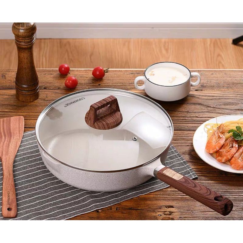 Chảo chống dính vân đá cao cấp COOKMAGE