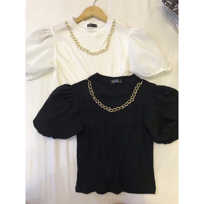 Áo tay bồng tiểu thư bima