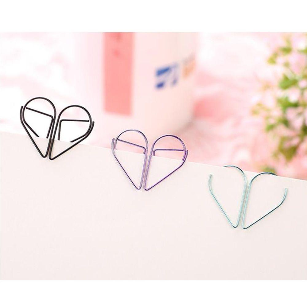 Layor1 Kẹp Giấy Học Sinh Hình Giọt Nước Dễ Thương