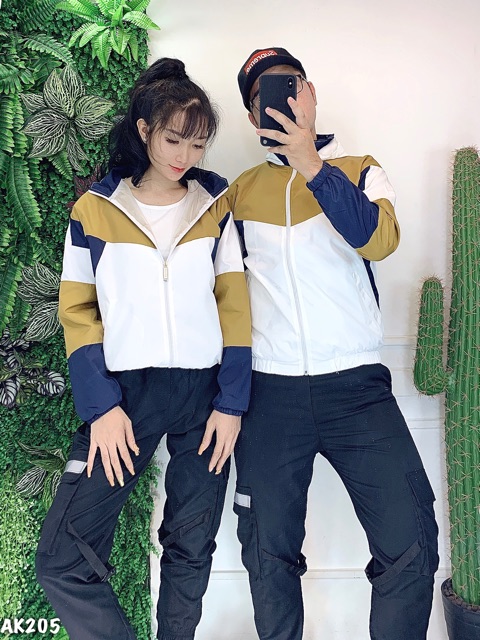 [ Mã FAMAYWA giảm 10K đơn 50K] 🔥𝐆𝐈𝐀́ 𝐒𝐈̉🔥205 Áo Khoác Dù Couple Trắng Mặc Cặp Siêu Đẹp (Video,Hình Thật) | BigBuy360 - bigbuy360.vn