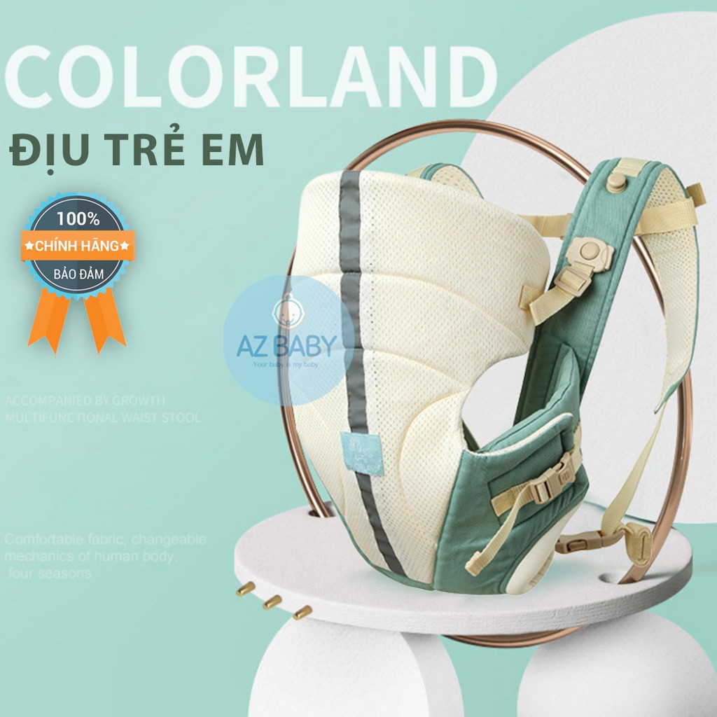 Địu Trẻ Em Siêu Êm Và Mềm Mại, Trợ Lực Cho Mẹ Colorland - AZ Baby