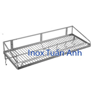 Kệ inox 304 gắn tường, kệ úp chén bát inox TAKC1T