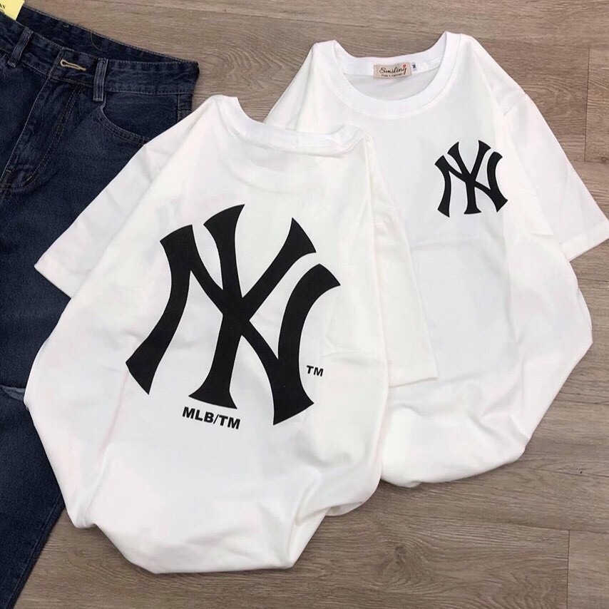 Áo thun YN hàn quốc tay lỡ unisex form rộng phông nam nữ | PD2020