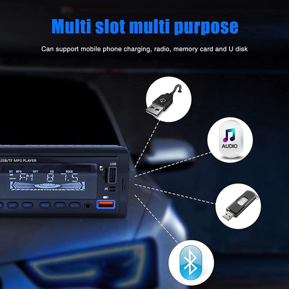 JONYE Máy Nghe Nhạc MP3 Tự Động Rảnh Tay Tích Hợp Bảng Điều Khiển Âm Thanh Nổi Dành Cho Xe Hơi