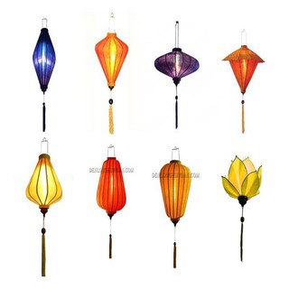 Các kiểu đèn lồng Hội An