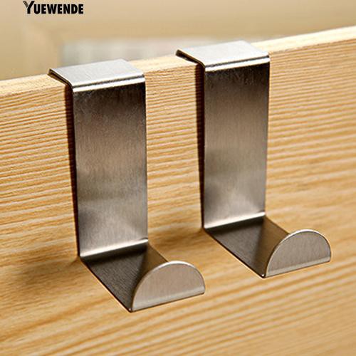 Set 2 móc đeo đồ dùng bằng inox cho nhà bếp