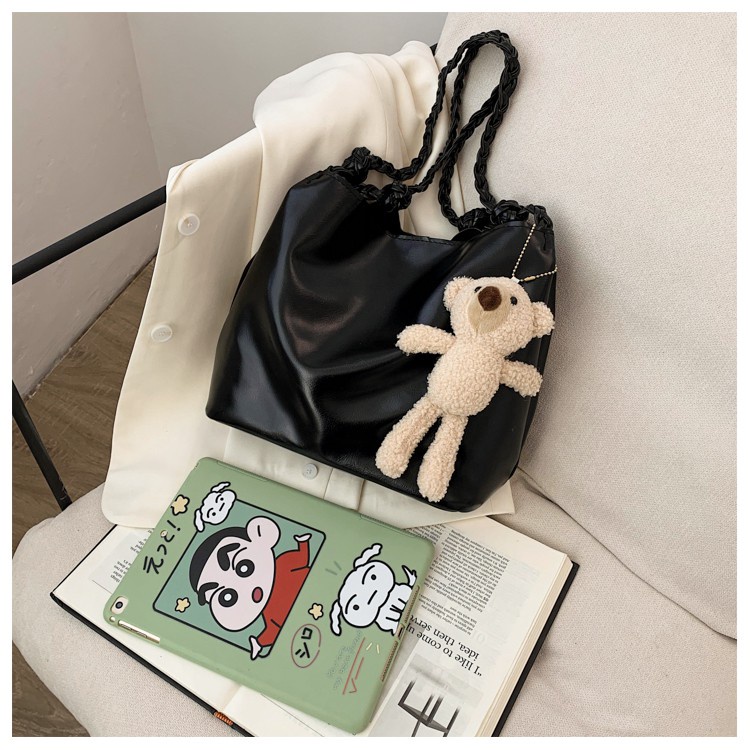 Phụ kiện gấu bông cài gắn túi xách vải, balo, cài áo cực đẹp (20cm)