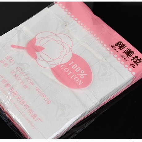 [100% Cotton] Bông tẩy trang khăn giấy tẩy trang 1200 miếng | BigBuy360 - bigbuy360.vn