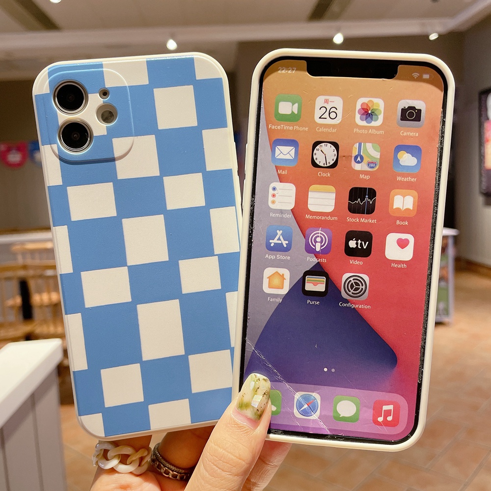 Ốp lưng iphone cạnh vuông chấm bi BVC 6/6plus/6s/6splus/7/7plus/8/8plus/x/xr/xs/11/12/13/14/pro/max/plus/promax BVC977