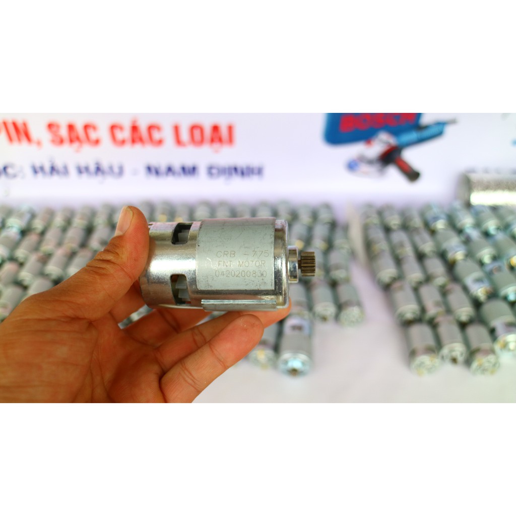 Motor DC 775 18V 16 Răng Trục Tròn Công Suất Cao