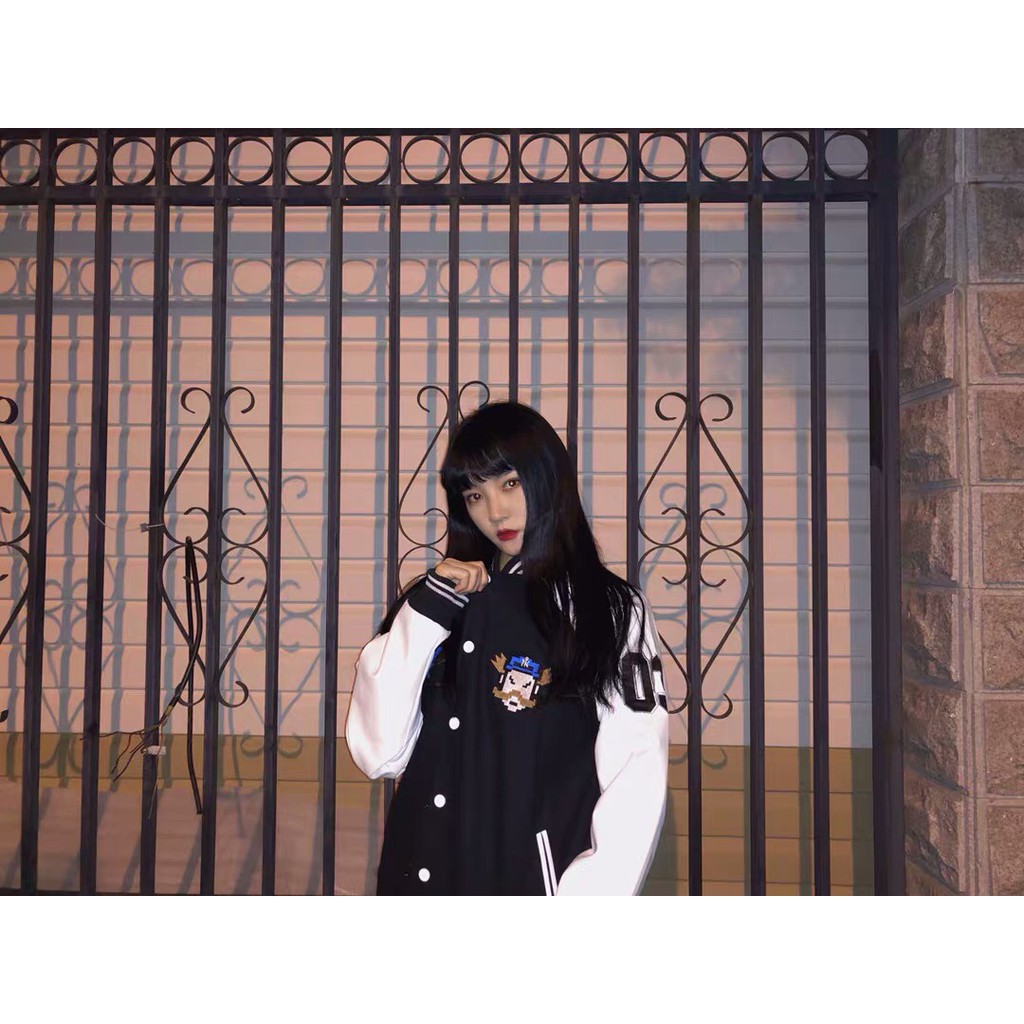 ÁO BOMBER MLBNY [FULL BOX BILL] HỌA TIẾT BỐ GIÀ | BigBuy360 - bigbuy360.vn