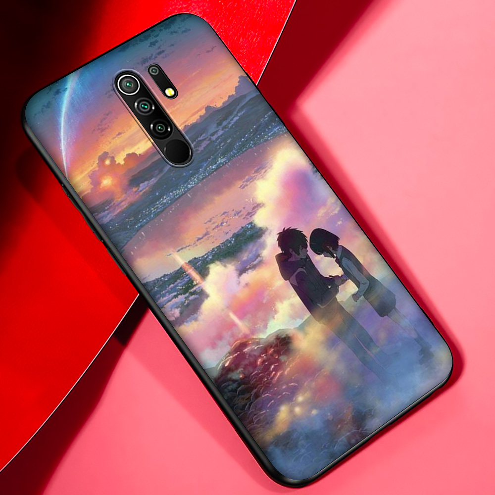 Ốp Lưng Silicone In Hình Anime Your Name Cho Redmi Note 5 6 7 8 8t 9 9s Pro Max