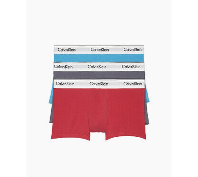 SÉT QUẦN LÓT CALVIN KLEIN TRUNK SIZE L 3 CÁI