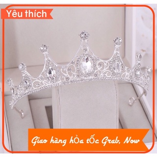 Vương Miện Cô Dâu đính đá nhọn