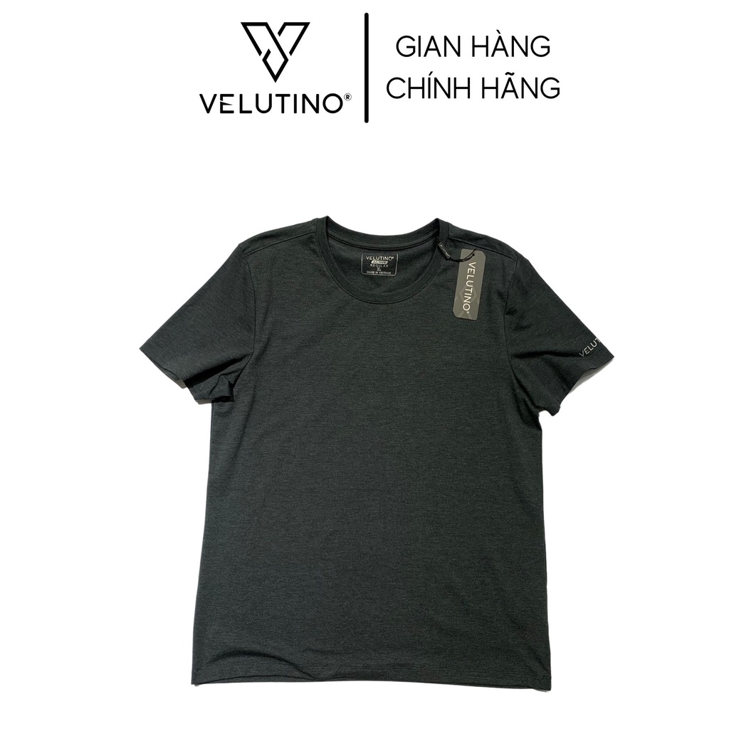 Áo thun T-shirt nam ngắn tay không cổ Velutino