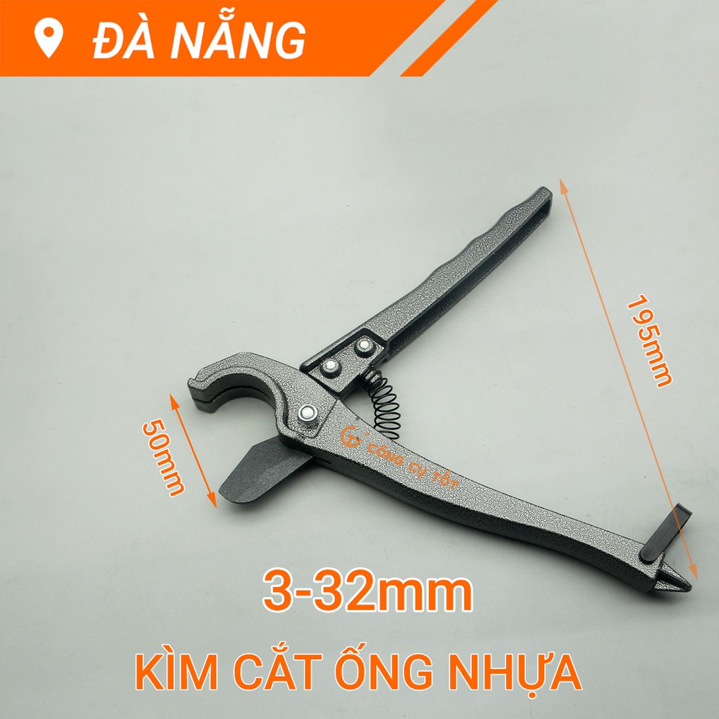 Kìm cắt ống nhựa có tăng 3-32mm Senyue