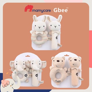Thú nhồi bông lục lạc hình các con vật cho bé sơ sinh Gbee - MAMYCARE