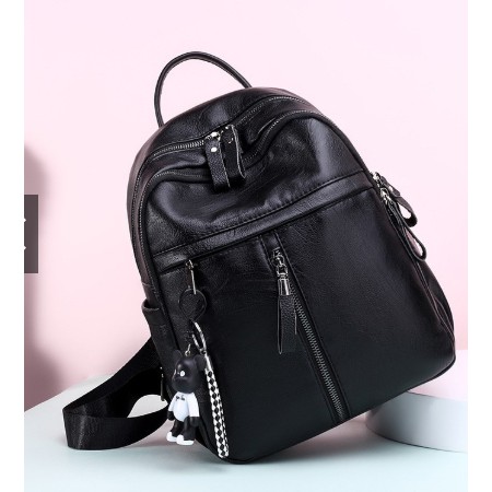 Balo da balo nữ balo thời trang balo đi học h kèm móc khóa A8010