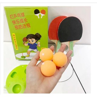 Bộ bóng bàn phản xạ cán gỗ