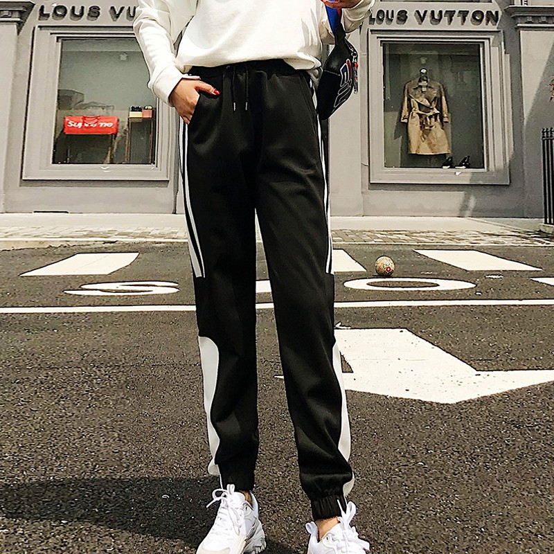 Quần thụng Harajuku thiết kế dáng rộng thoải mái