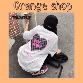Áo phông nelly lưng in hình trái tim"hate heart"-unisex