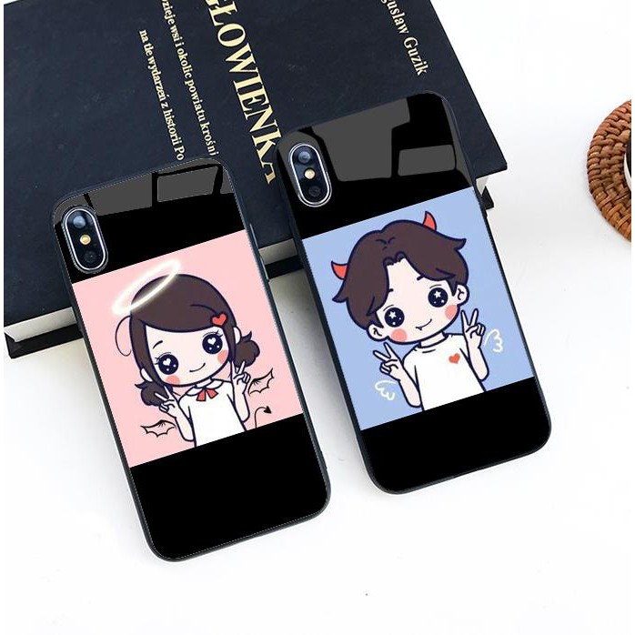 Ốp đôi cute full các dòng máy iphone / xiaomi / oppo / samsung / realme / huawei ...