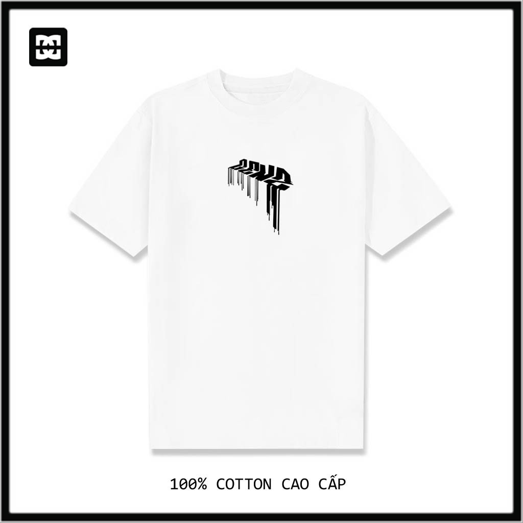 Áo thun tay lỡ Unisex Nam Nữ 100% COTTON CAO CẤP theo chuẩn LOCAL BRAND Form rộng Oversize GLITCH TEE DG036