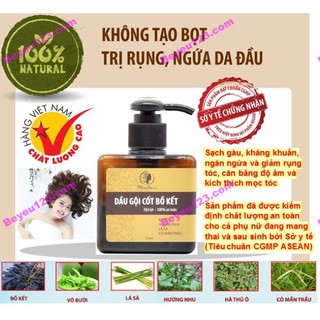 Dầu gội cốt bồ kết thảo dược Wonmom 250ml - kích thích mọc tóc - An toàn cho Mẹ mang thai và sau sinh - Việt Nam