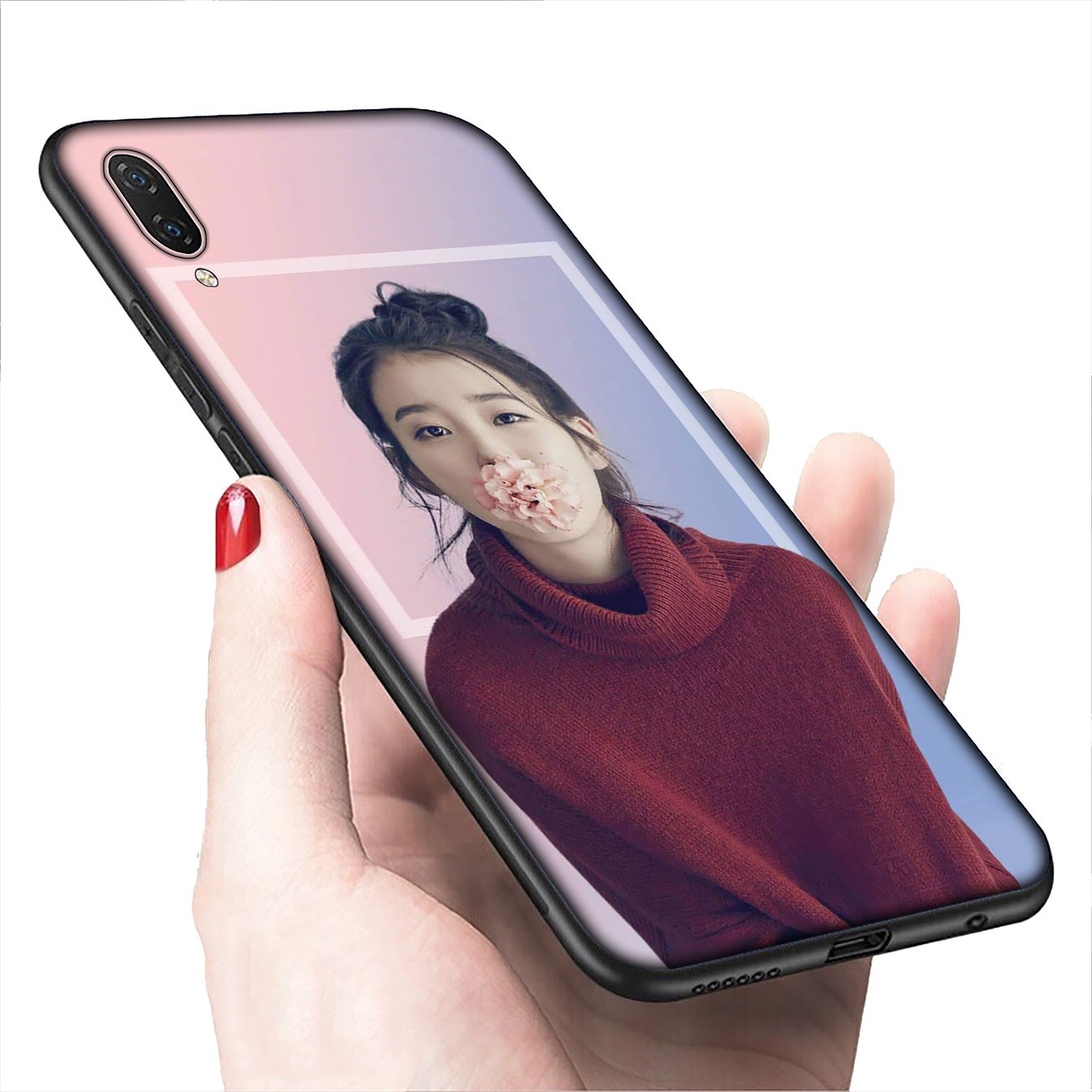 Ốp Lưng In Hình Iu Lee Ji-eun Cho Xiaomi Redmi Note 8 6 Pro 8t 6a 8a Note8 Note6