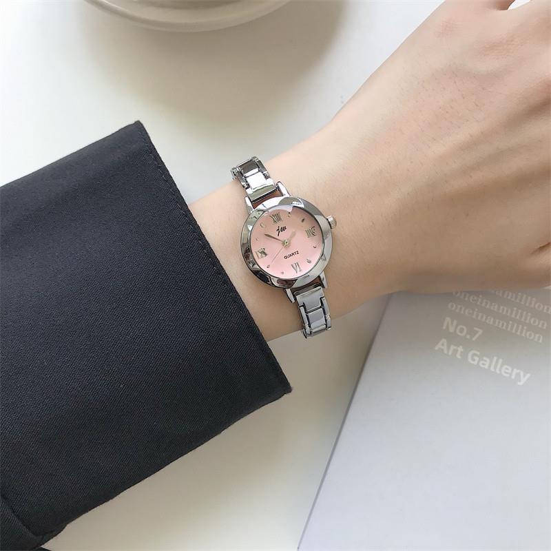 Ms. Đồng Hồ Đeo Tay Mặt Nhỏ Đơn Giản Chống Thấm Nước Retro Chất Lượng Cao Cho Học Sinh