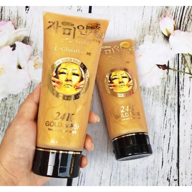 Mặt nạ vàng 24k