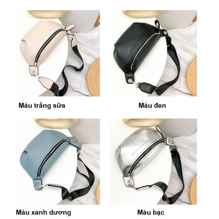 Túi đeo chéo trước ngực trẻ trung năng động da siêu mềm DC06 túi bao tử TX Quảng Châu cao cấp