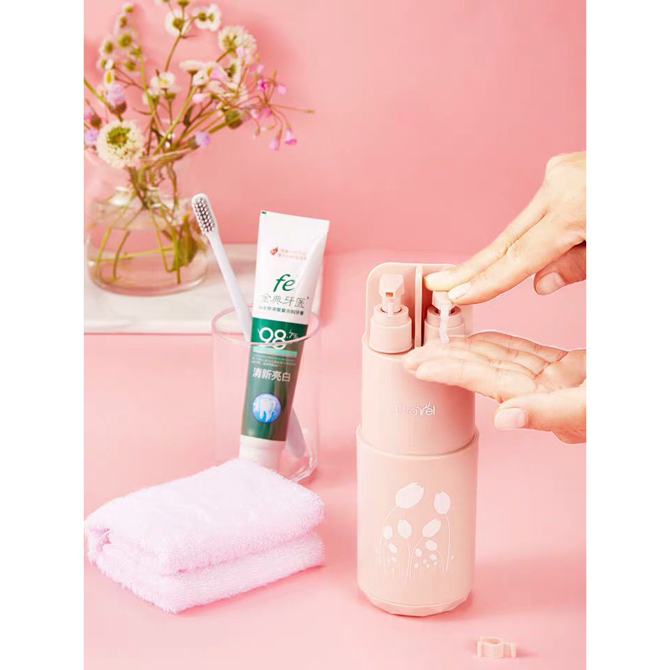 Hộp đựng dụng cụ vệ sinh cá nhân bàn chải, kem đánh răng,sữa tắm dầu gội du lịch nhiều màu