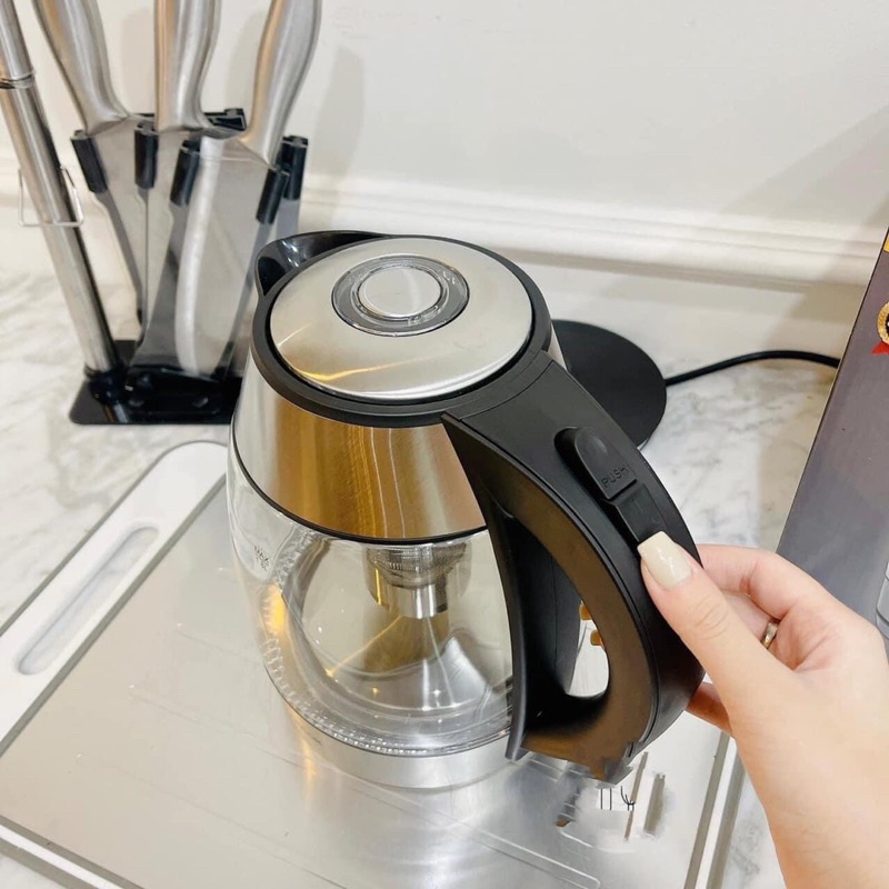 Bình Siêu Tốc BUCOOK 1.8L ( Tặng Kèm Lõi Lọc Trà )